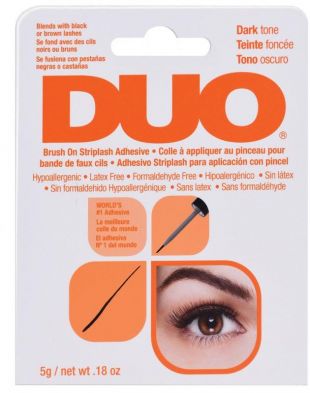 DUO Brush on Striplash Adhesive Dark Tone