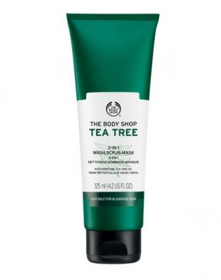 The Body Shop Tea Tree 3-in-1 Wash Scrub Mask 