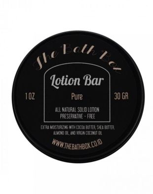 The Bath Box Pure Lotion Bar 