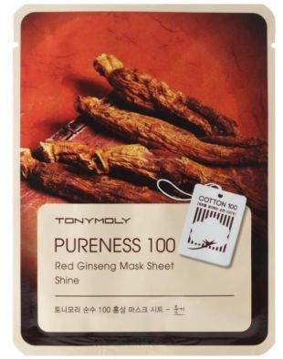Tony Moly Pureness 100 Mask Sheet Red Ginseng