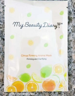 My Beauty Diary Mask Sheet Citrus Firming Aroma