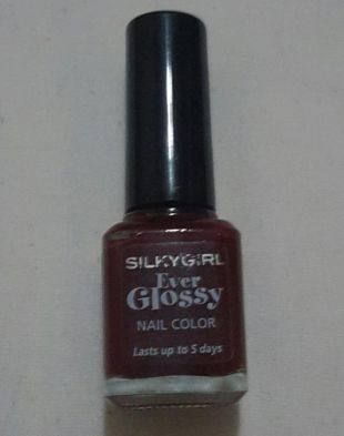 SilkyGirl SilkyGirl ever glossy nail polish Royal Ruby