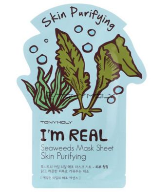 Tony Moly Im Real Mask Sheet Seaweed Skin Purifying