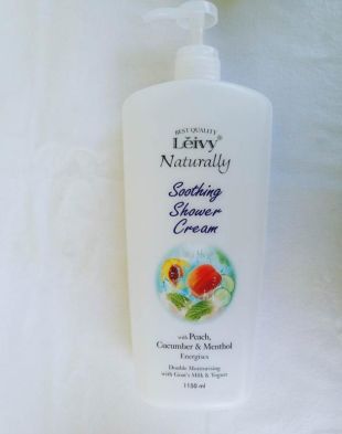 Leivy Shooting Shower Cream Peach, Cucumber & Menthol