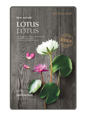The Face Shop Real Nature Mask Lotus