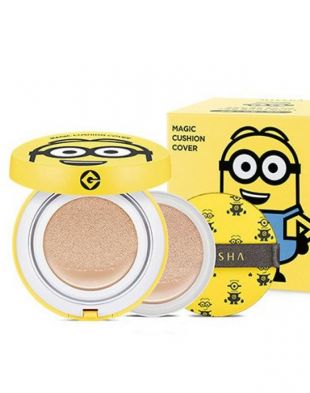 Missha M Magic Cushion Cover Minions Edition 23 Natural Beige