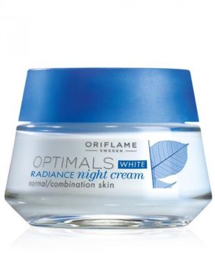 Oriflame Optimals White Radiance Night Cream Normal Combination Skin 