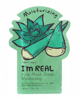 Tony Moly Im Real Mask Sheet Aloe - moisturizing