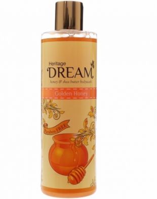 Heritage Dream Honey & Shea Butter Body Wash Golden Honey