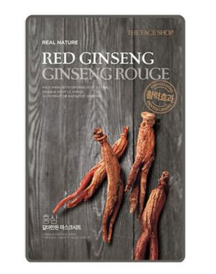 The Face Shop Real Nature Mask Red Ginseng