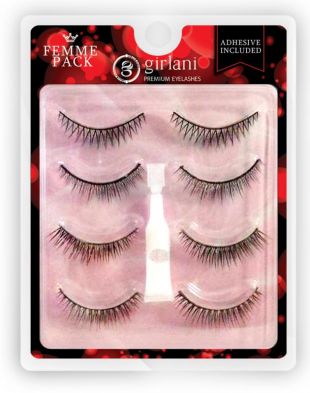 Girlani Lashes Multipack False Lashes Femme Pack