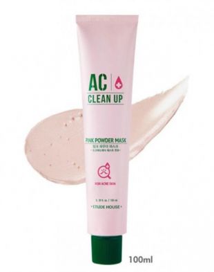 Etude House AC Clean Up Pink Powder Mask 