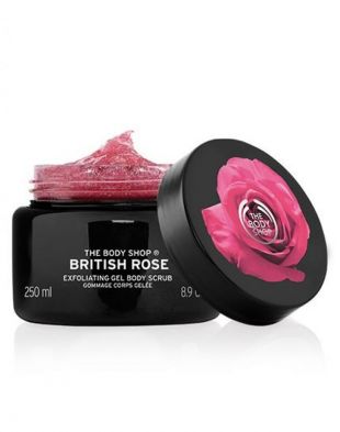 The Body Shop British Rose Body Scrub 