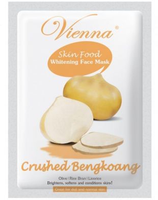Vienna Skin Food Whitening Face Mask Crushed Bengkoang