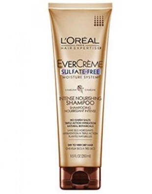 L'Oreal Paris Evercreme Sulfate-Free Mositure System Intense Nourishing Shampoo 