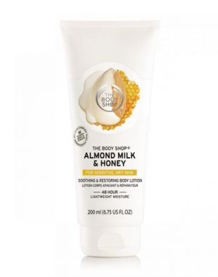 The Body Shop Almond Milk & Honey Soothing & Restoring Body Lotion 
