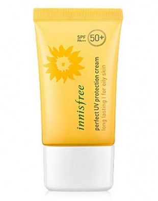 Innisfree Perfect UV Protection Cream Long Lasting SPF 50+ PA+++ for Oily Skin 