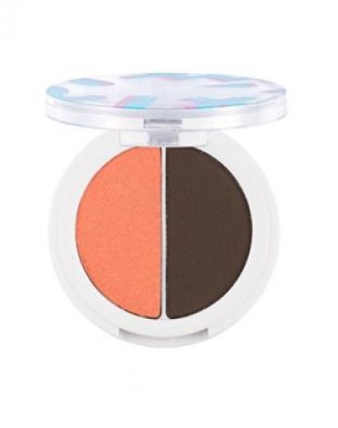 Flormar Perfect Match Duo Eyeshadow Peach & Coffee