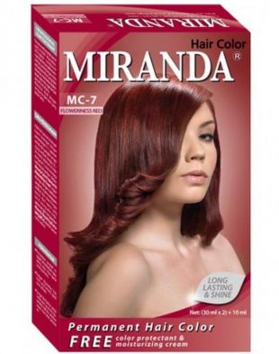 Miranda Permanent Hair Color Floweriness Red