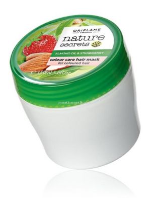 Oriflame Nature Secrets Colour Care Hair Mask Almond Oil & Strawberry