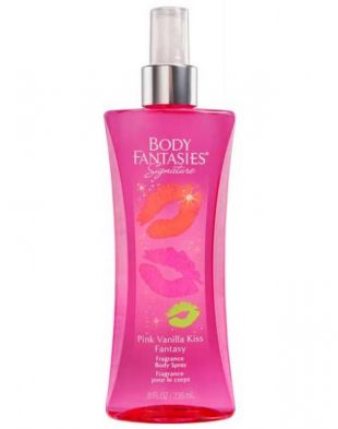 Body Fantasies Signature Body Mist Pink Vanilla Kiss Fantasy