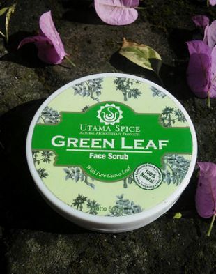 Utama Spice Green Leaf Face Mask &amp; Scrub 