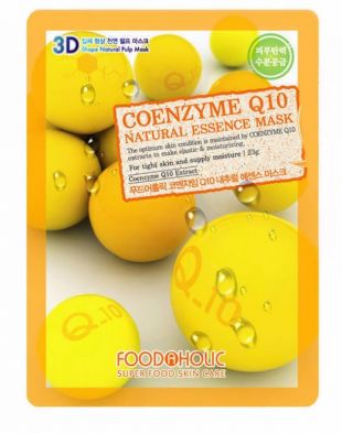 Foodaholic 3D Natural Essence Mask Coenzyme Q10