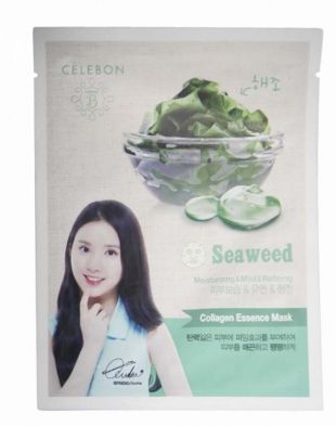 Celebon Collagen Essence Mask Seaweed