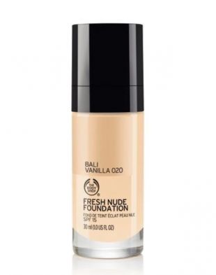 The Body Shop Fresh Nude Foundation 020 Bali Vanilla