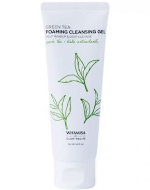 Whamisa by Glow Recipe Green Tea Foaming Cleansing Gel 