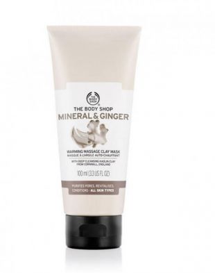 The Body Shop Mineral &amp; Ginger Warming Message Clay Mask 