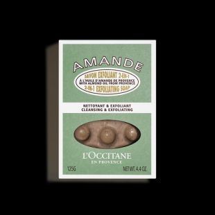 L'Occitane Almond 2-in-1 Exfoliating Soap 