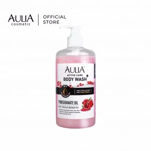 Aulia Active Care Body Wash [+Anti Pollution & Anti Bacterial] Pomegranate Oil