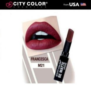 City Color Be Matte Lipstick Francesca