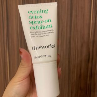 This Works Evening Detox Spray-on Exfoliant 