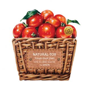 the SAEM Natural-Tox Mask Sheet Tomato