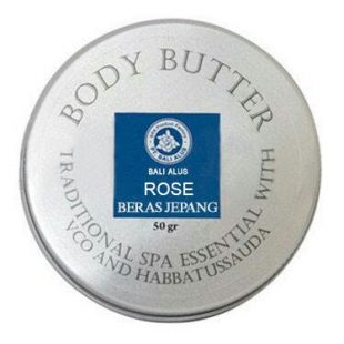 Bali Alus Tradisional Spa Essential Body Butter Rose Beras Jepang