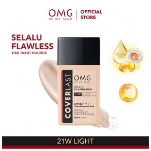 OMG Coverlast Liquid Foundation 21W Light