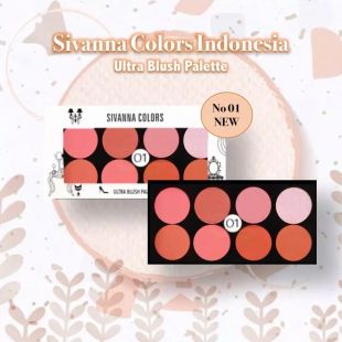 Sivanna Colors Sivanna Colors Blush On Palette 01