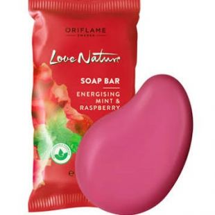 Oriflame Love Nature Bar Soap Raspberry Mint