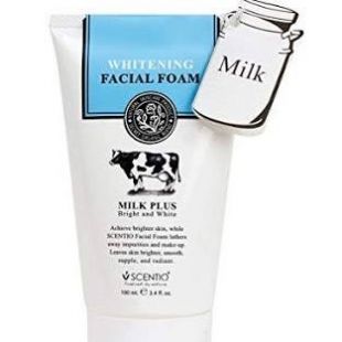 Scentio Scentio Milk Plus Whitening Q10 Facial Foam 