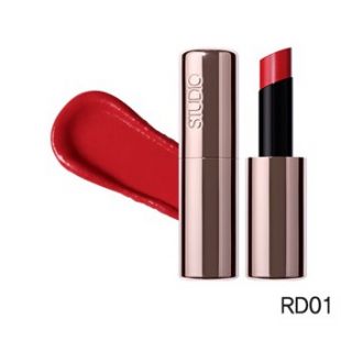 the SAEM Studio Pro Shine Lipstick Red Show (RD01)