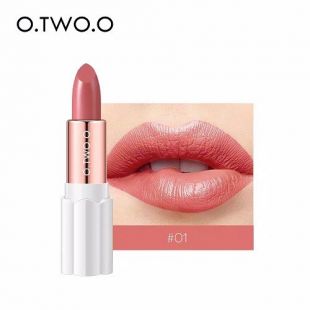 O.TWO.O O.TWO.O Plum Blossom Lipstick Nude Rich Color Waterproof Moisturizer 01