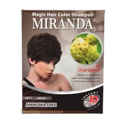 Miranda Magic Hair Color Shampoo Brown