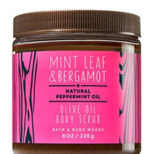 Bath and Body Works Body Scrub Mint Leaf & Bergamot