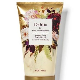 Bath and Body Works Creamy Petal Body Scrub Dahlia