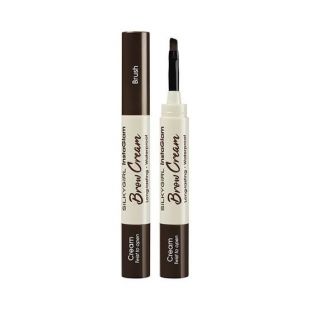 SilkyGirl Brow Cream Dark Brown