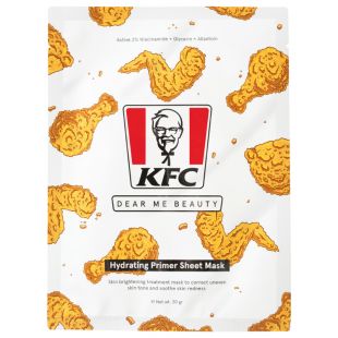 Dear Me Beauty x KFC Hydrating Primer Sheet Mask 