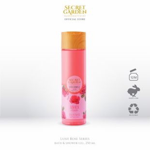 Secret Garden Bath & Shower Gel Lush Rose 