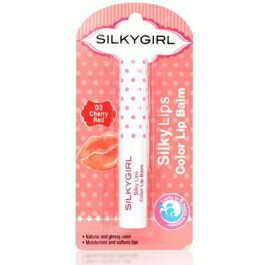 SilkyGirl Silky Lips Color Lip Balm 03 Cherry Red